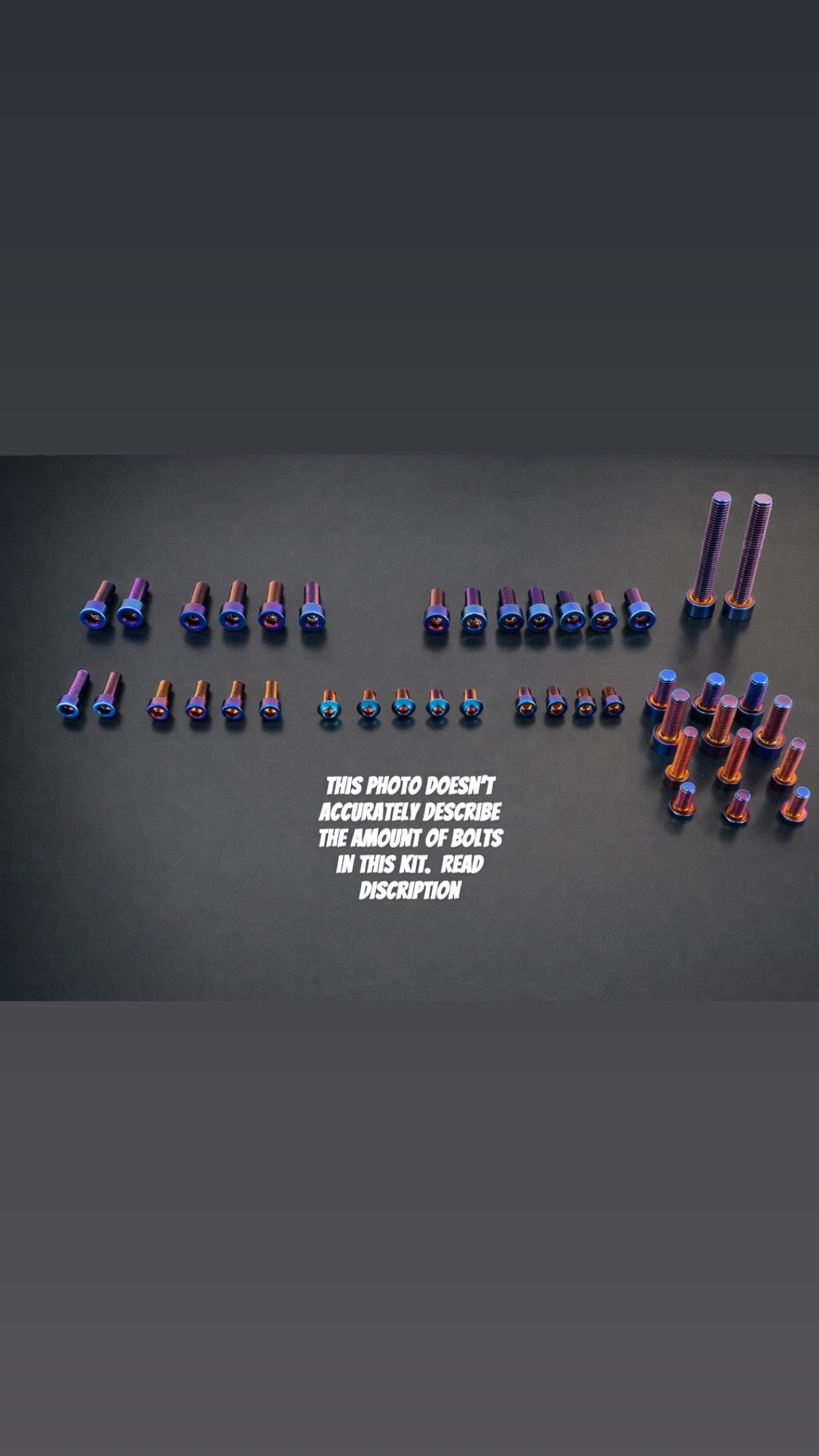 Talaria XXX Full Titanium bolt kit